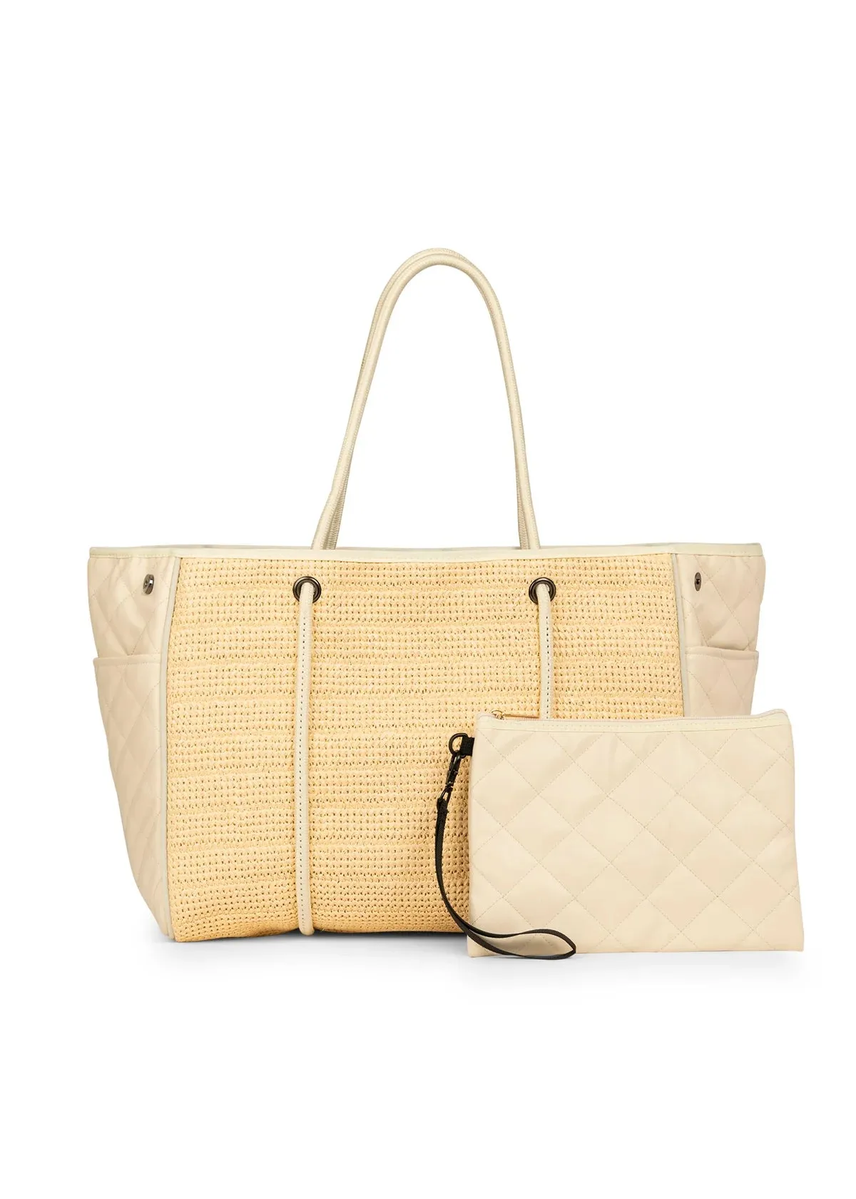 Greyson Raffia Tote