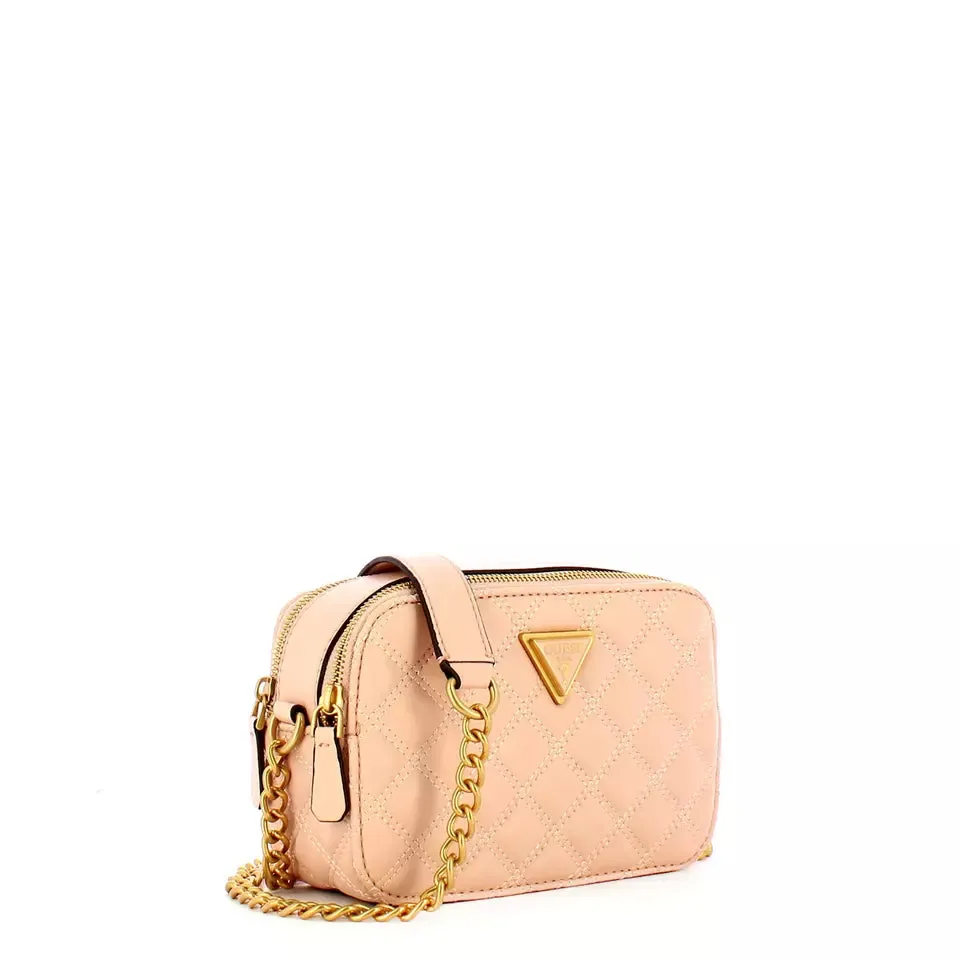 GUESS GIULLY QUILTED CAMERA CROSSBODY