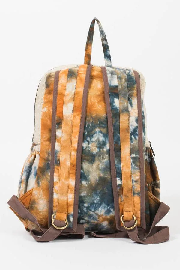 Hemp Blend Tie-Dye Buddies Backpack