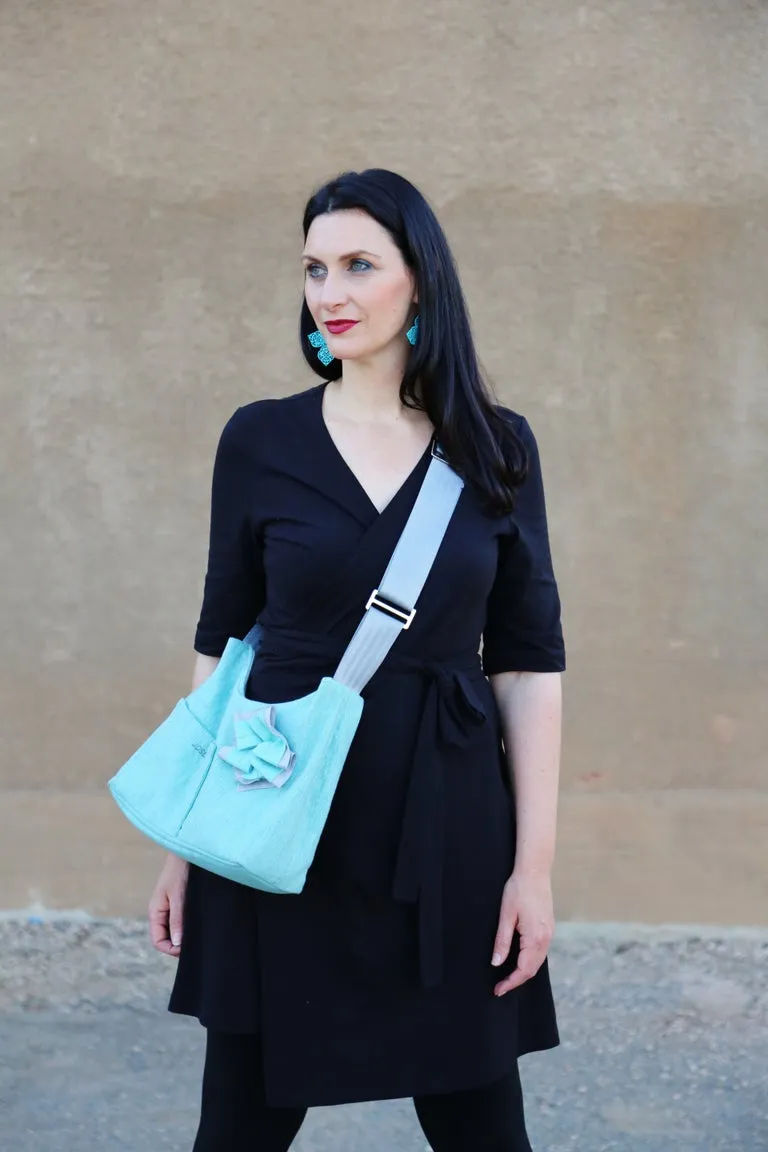 Josephene Signature Handbags in Aqua