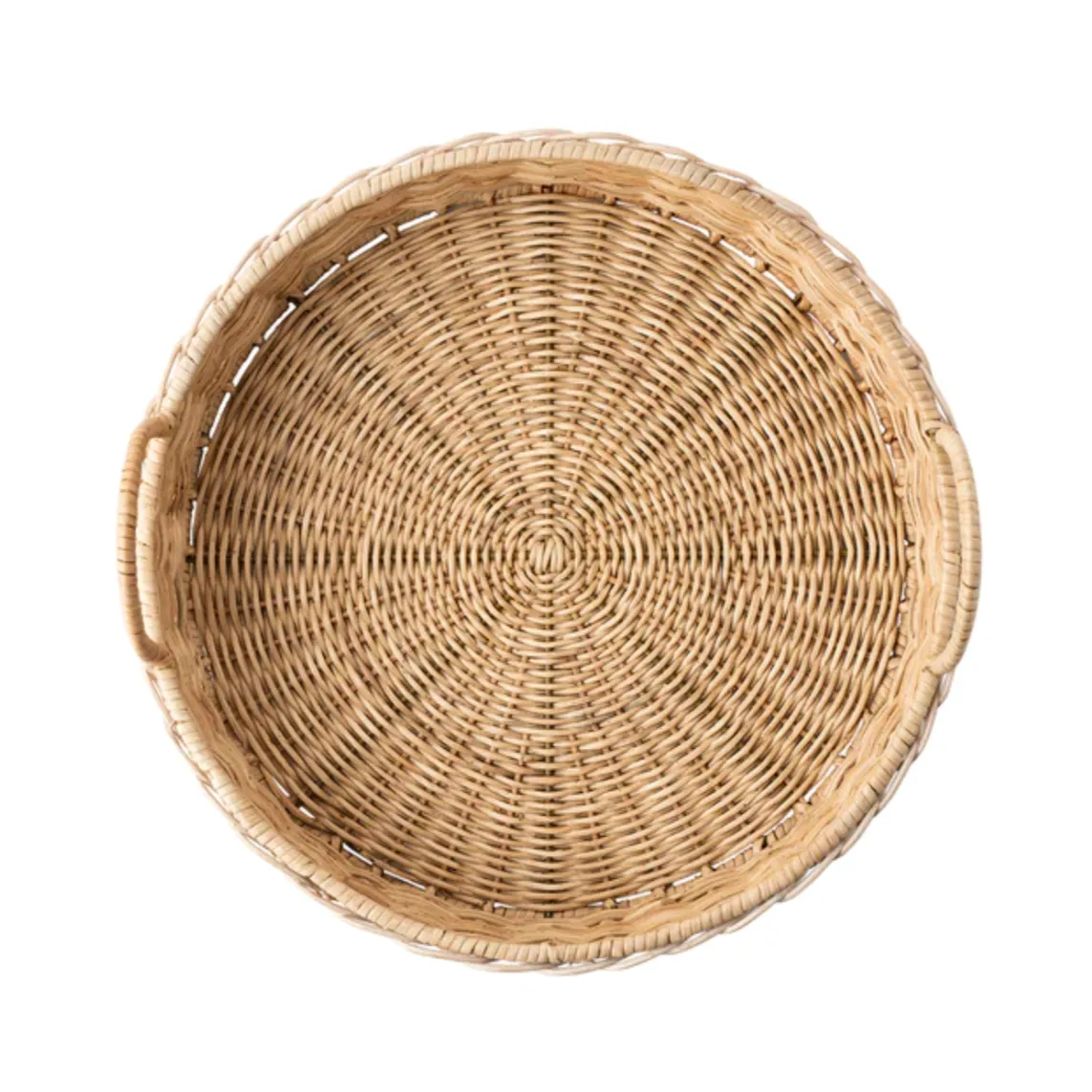 Juliska Provence Rattan Whitewash 16 Circular Tray