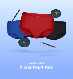 (Kit Item) Every Flow Classic Prep SLP Gumdrop/Blueberry/Black 3-Pack | Boyshort