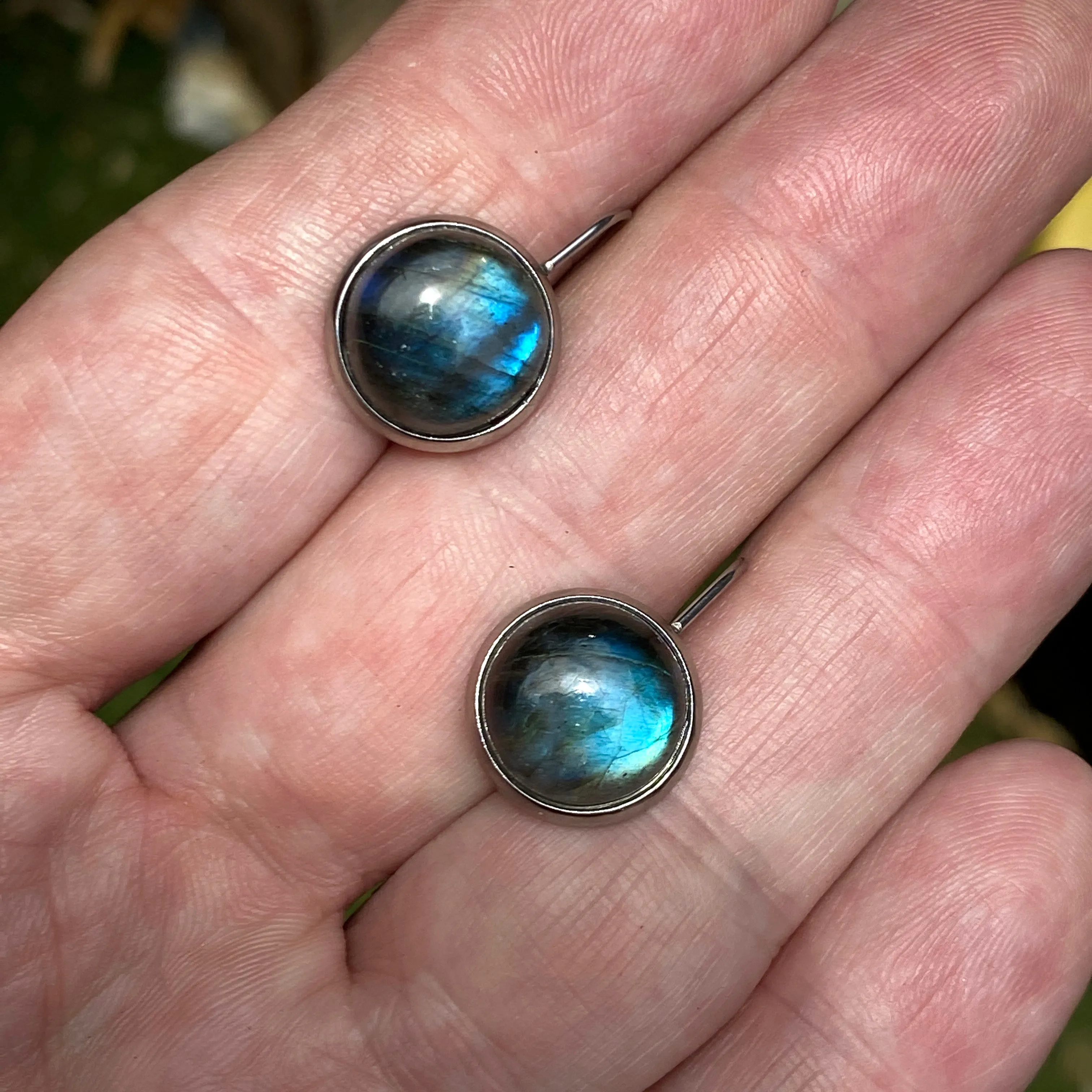 Labradorite Earrings