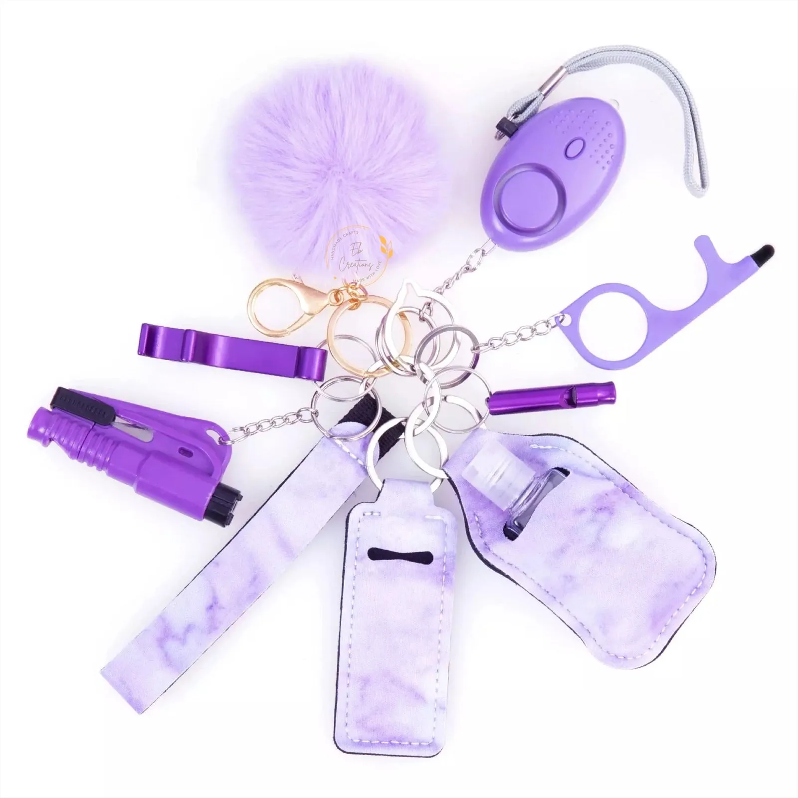 Ladies self defense keychain set | College Students | Safety | Protection