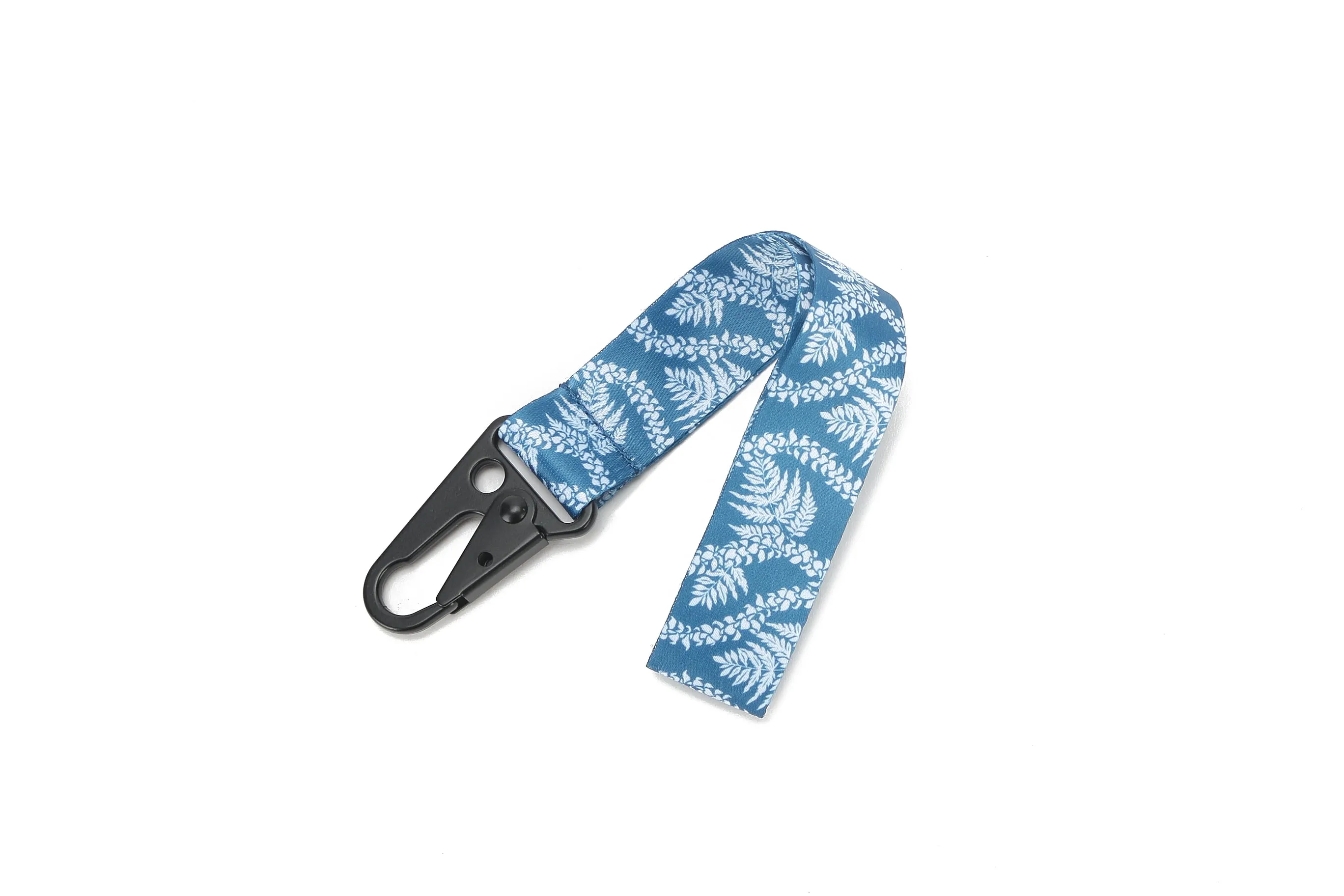 Lanyard Short Fern Lei Blue