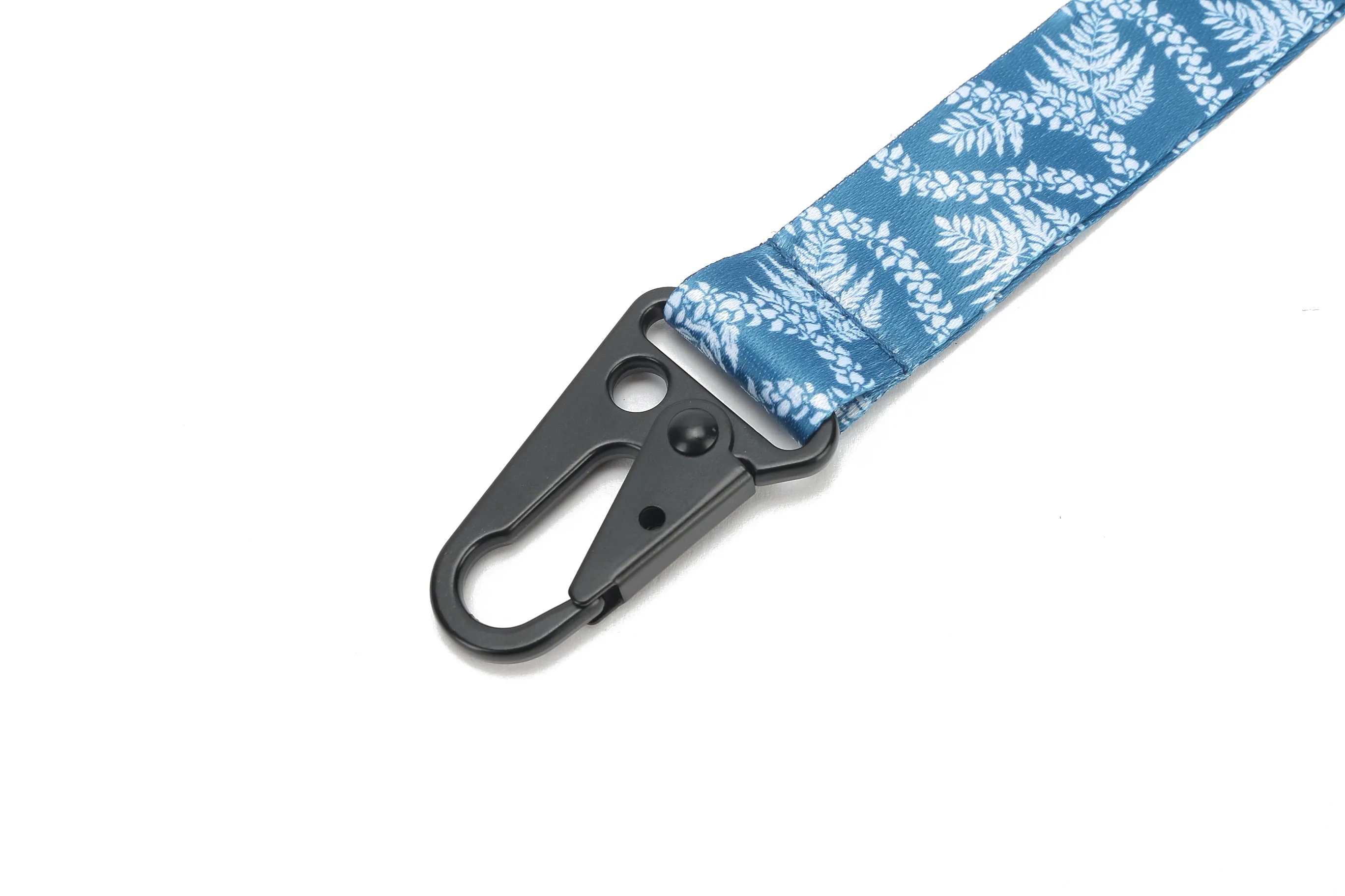 Lanyard Short Fern Lei Blue