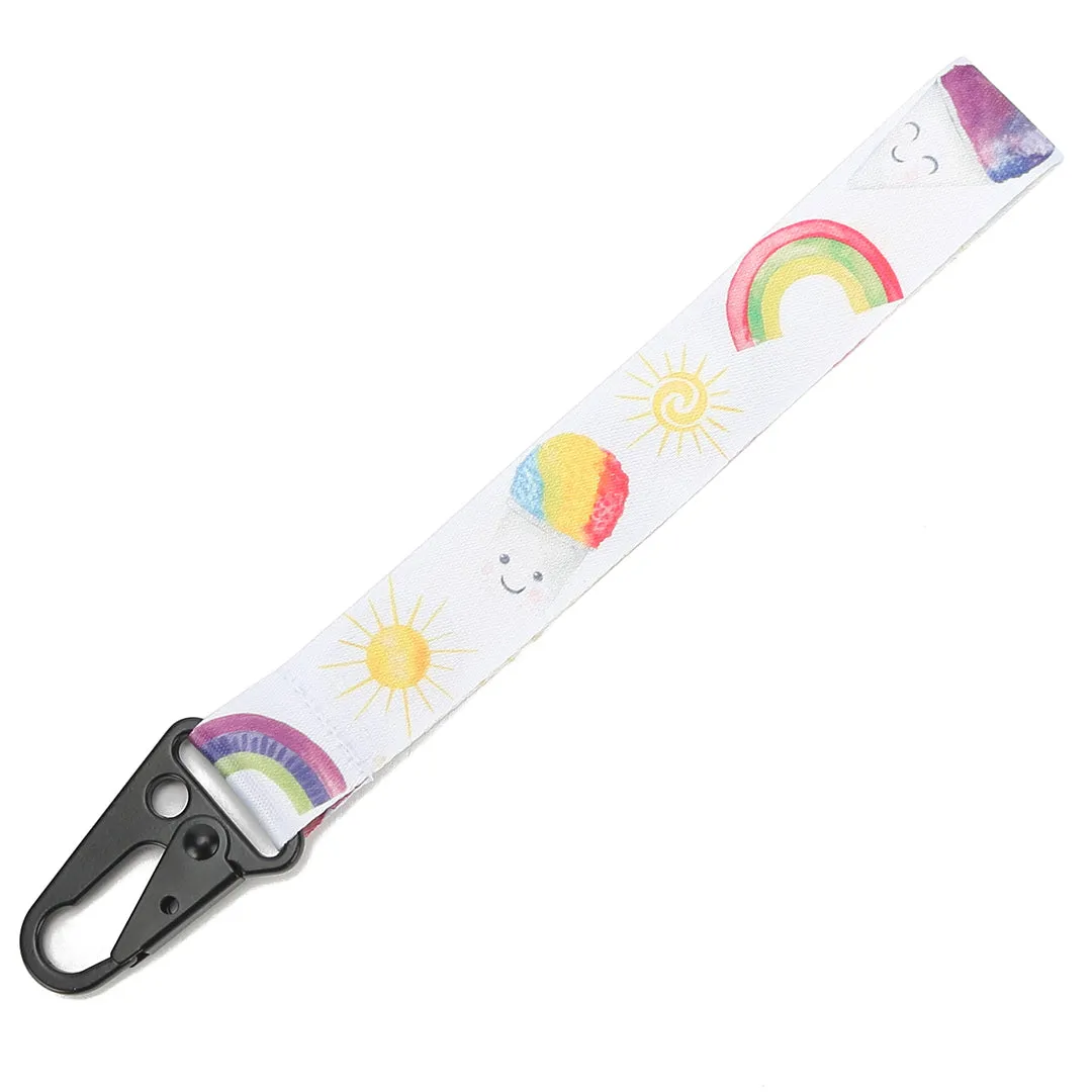 Lanyard Short Shave Ice White