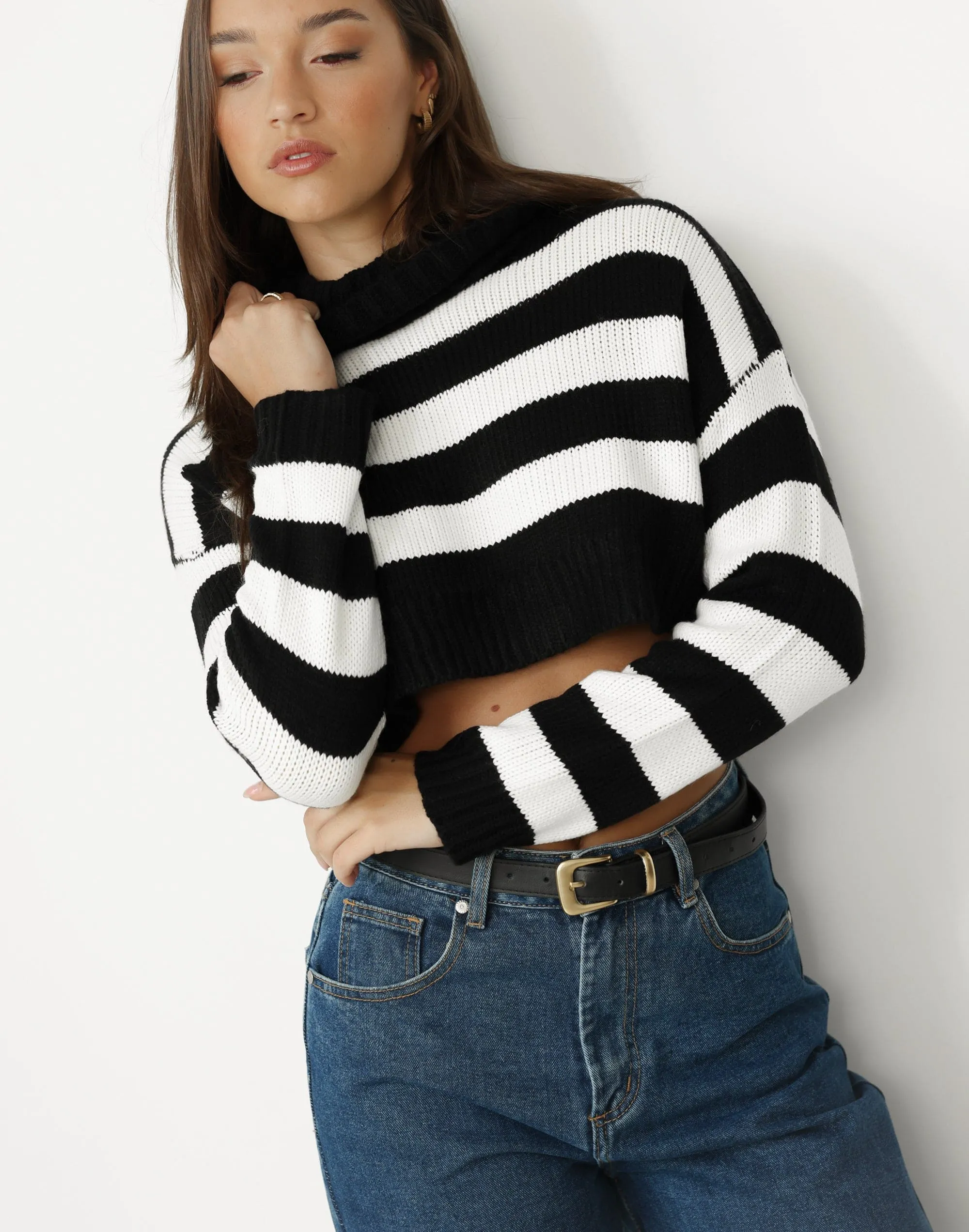 Laurent Jumper (Black/White)