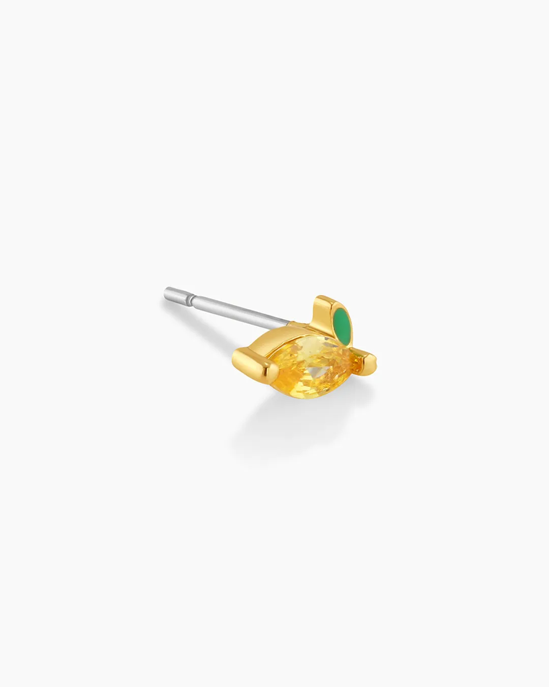 Lemon Charm Stud