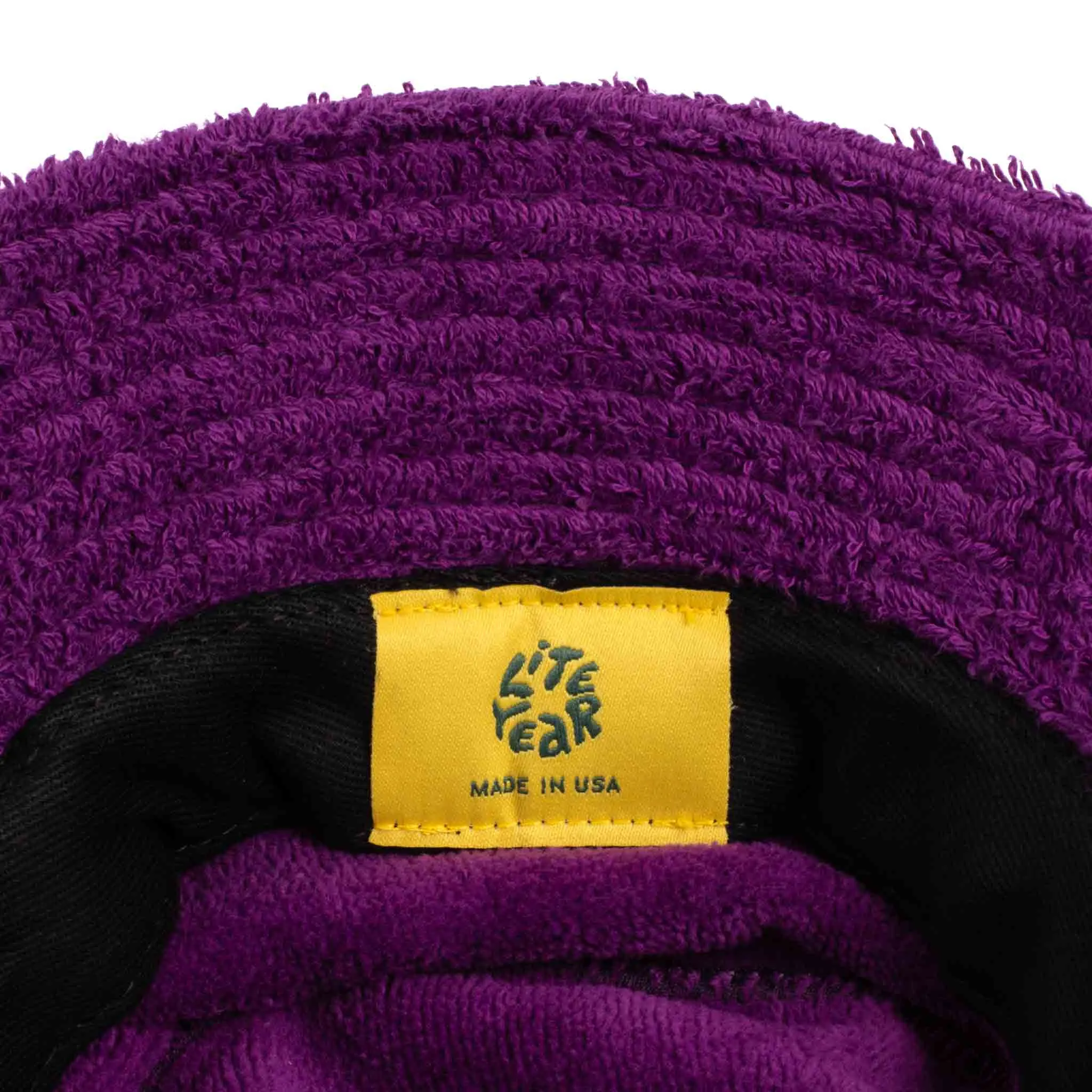 Lite Year Terry Bucket Hat Fuschia