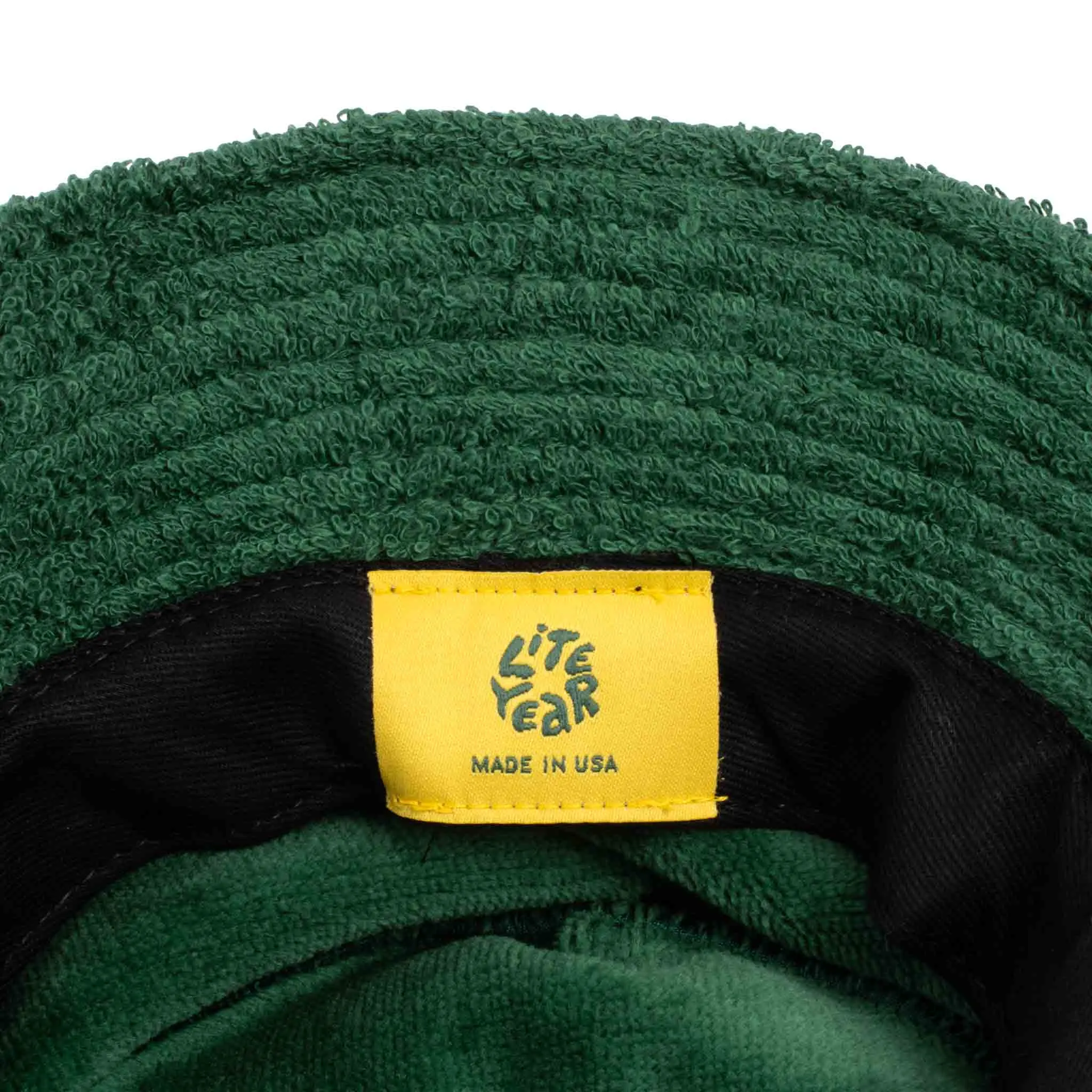 Lite Year Terry Bucket Hat Green