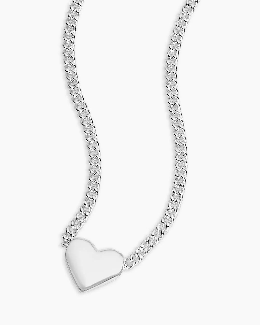 Lou Heart Charm Necklace