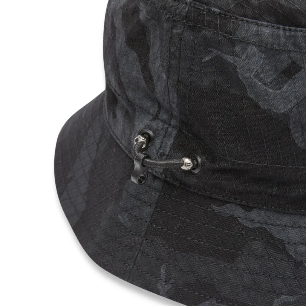 Maharishi Camo Cordura Nyco Bucket Hat 'Subdued Night'