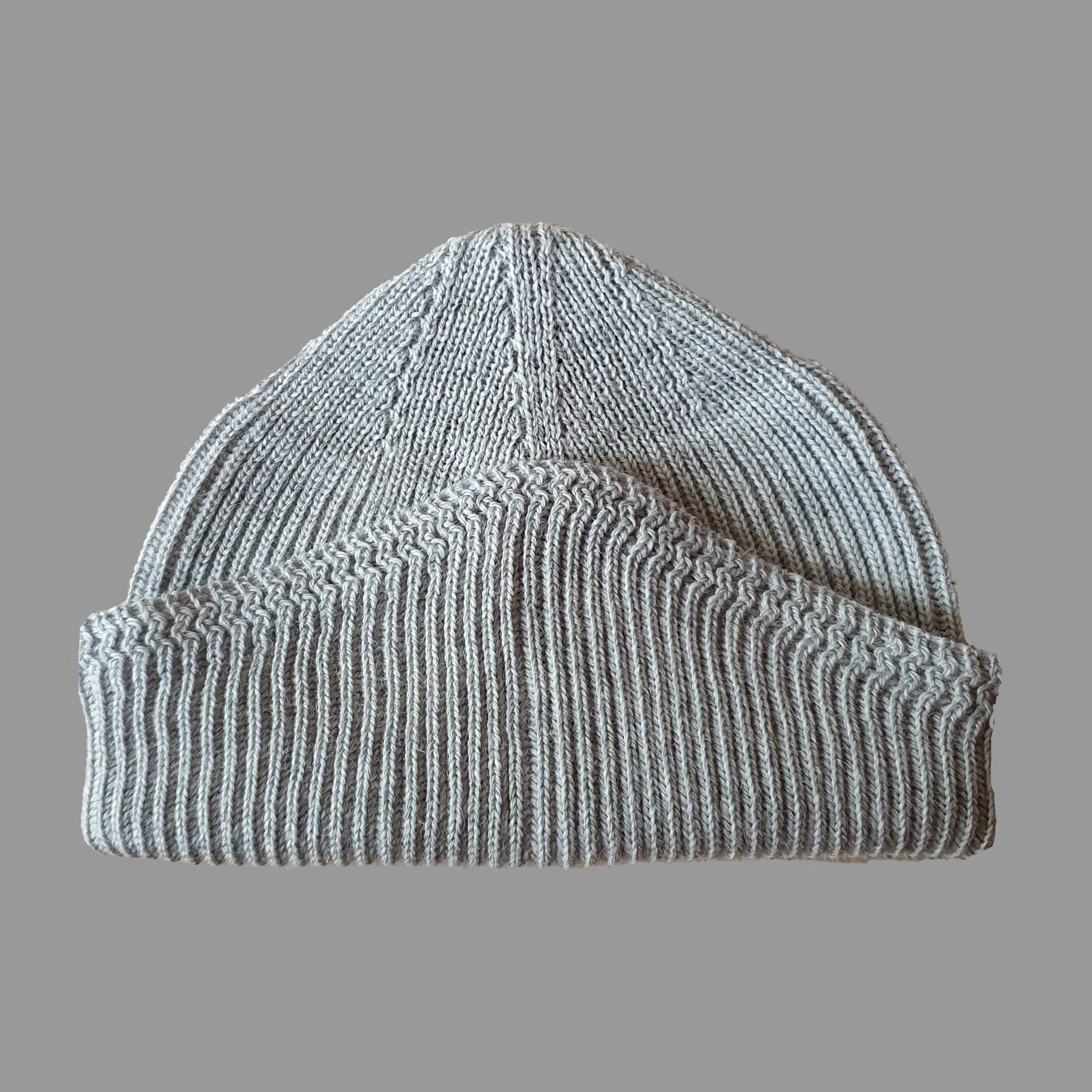 N.S.C DECK HAT -  MID GREY