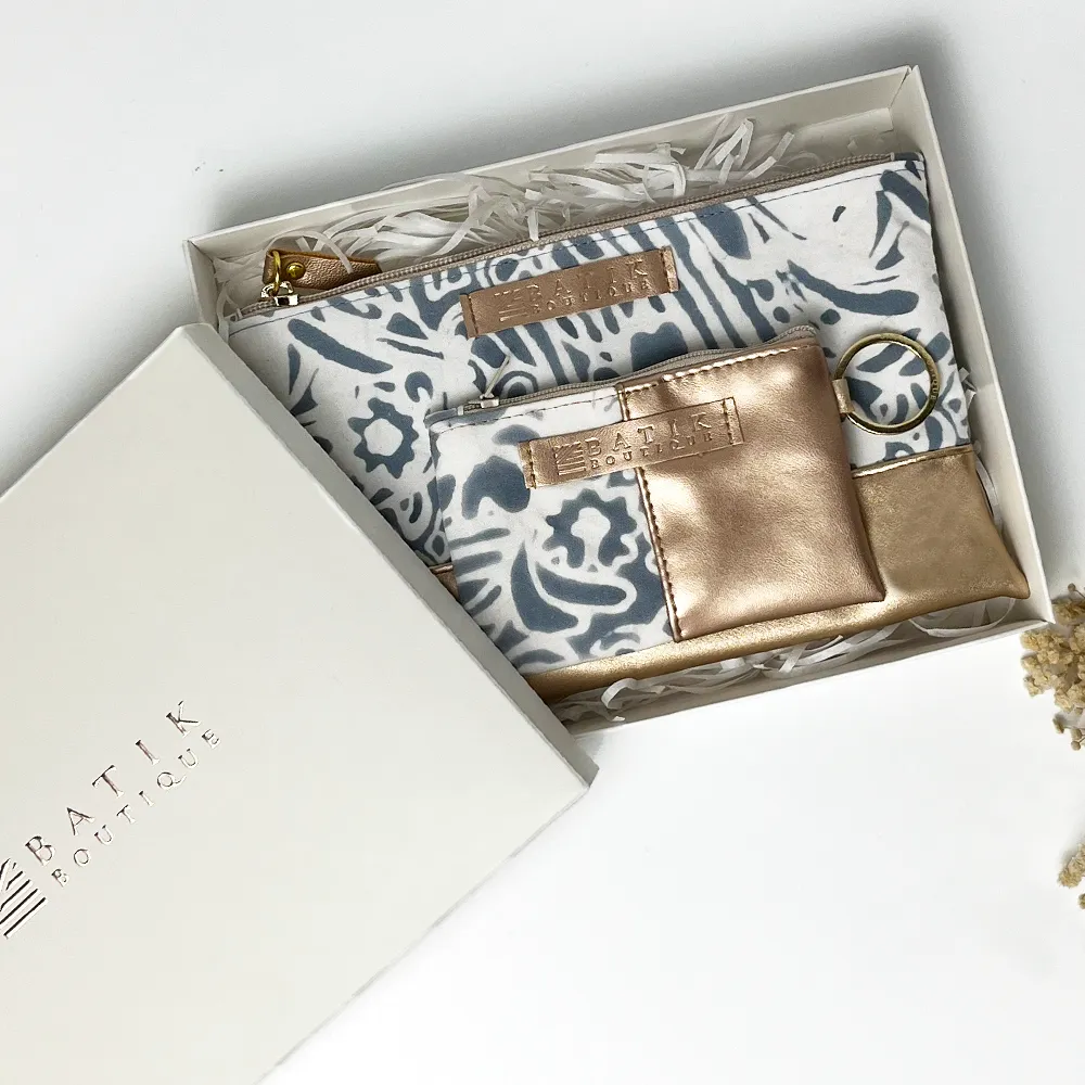 Organizer Gift Set - Grey Peony