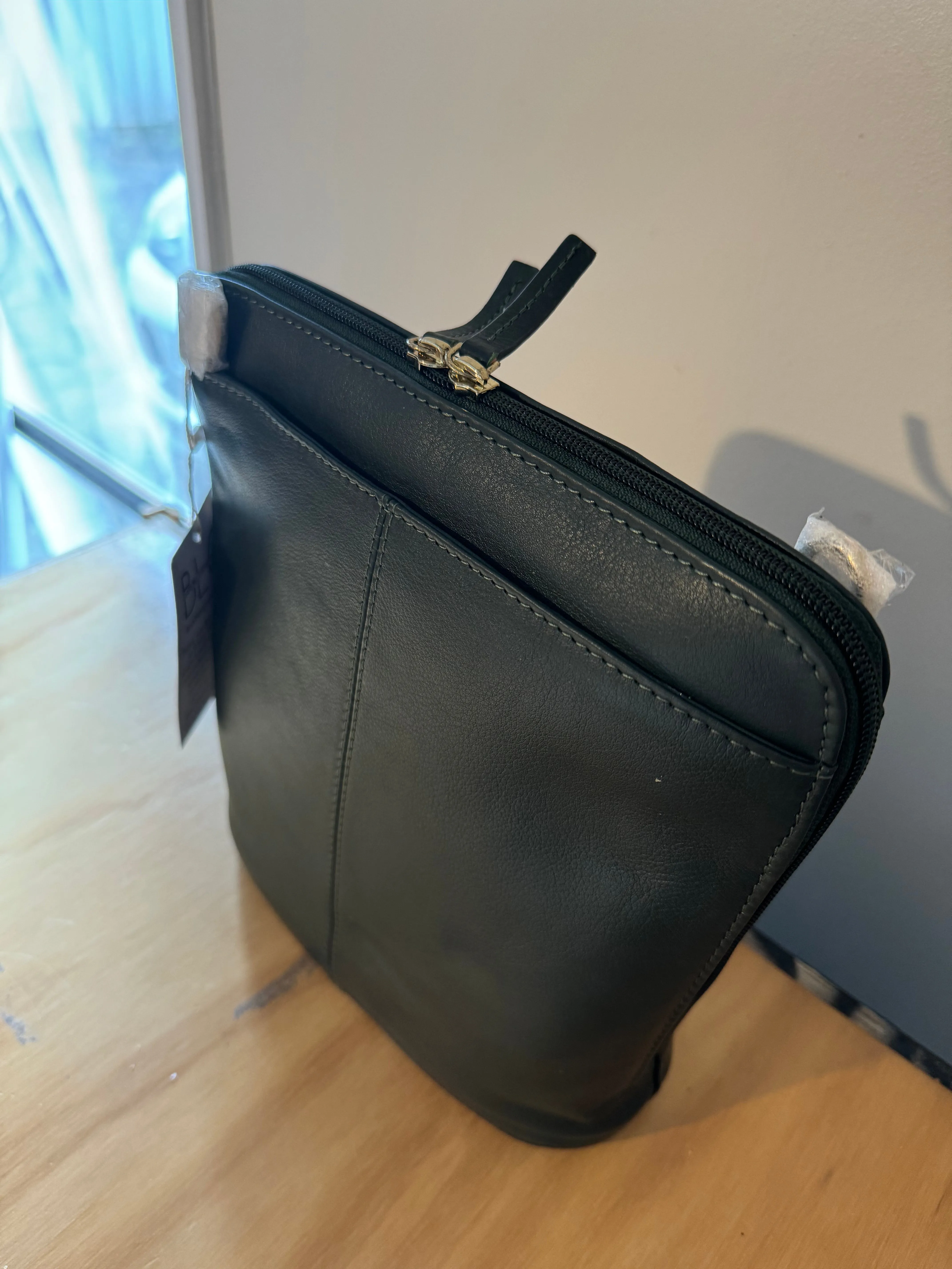 Paris Leather Handbag | Olive