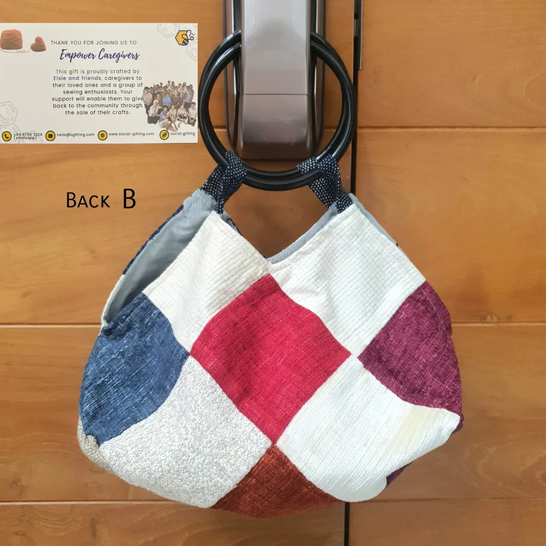 Patchwork Hobo Handbag