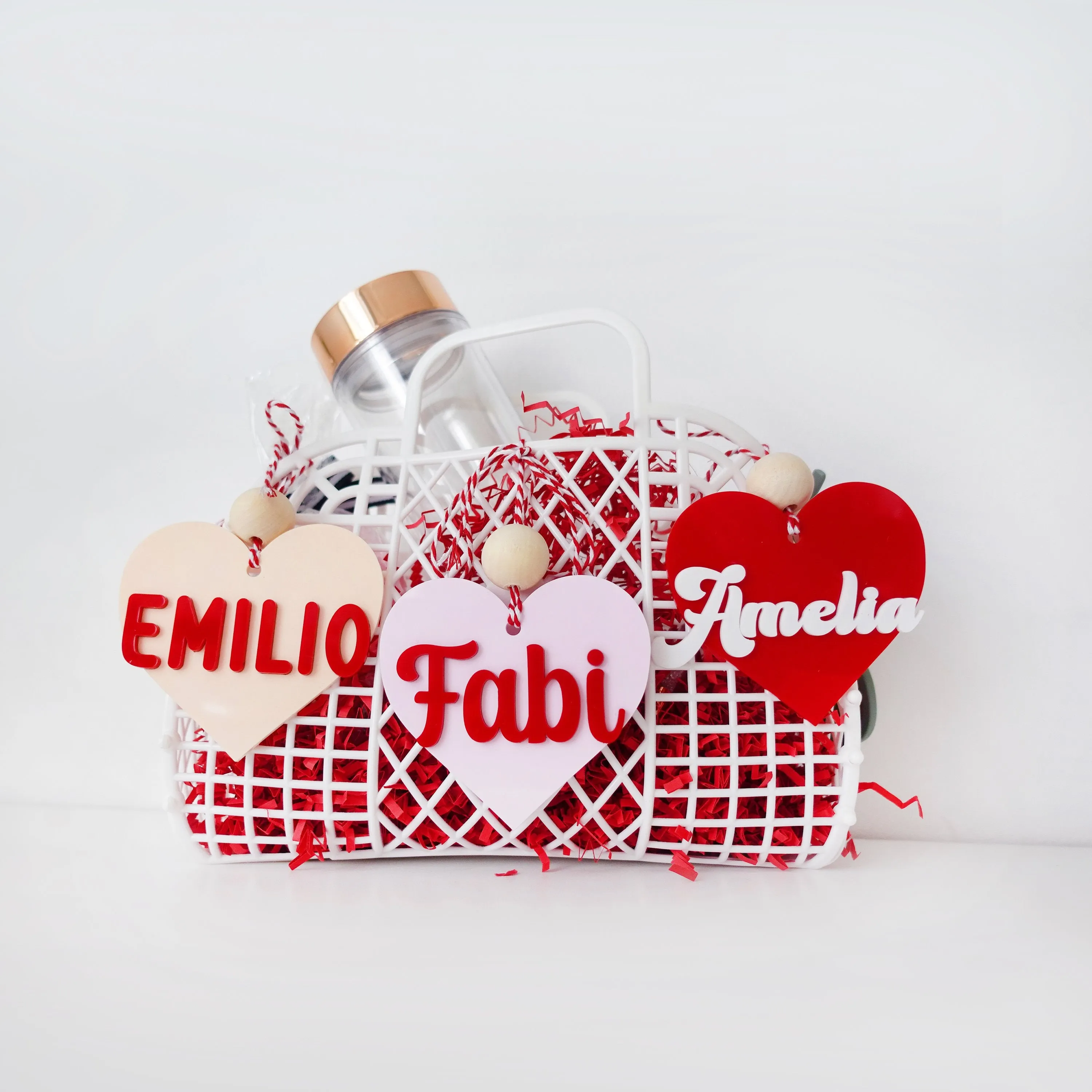 Personalized Name Valentine's Day Gift Tag