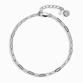 Plain Metal Wristlet - Widelink Bracelet