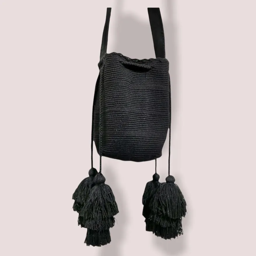 Pretty Tassel Bags | Earth Tones Crossbody Purses - M