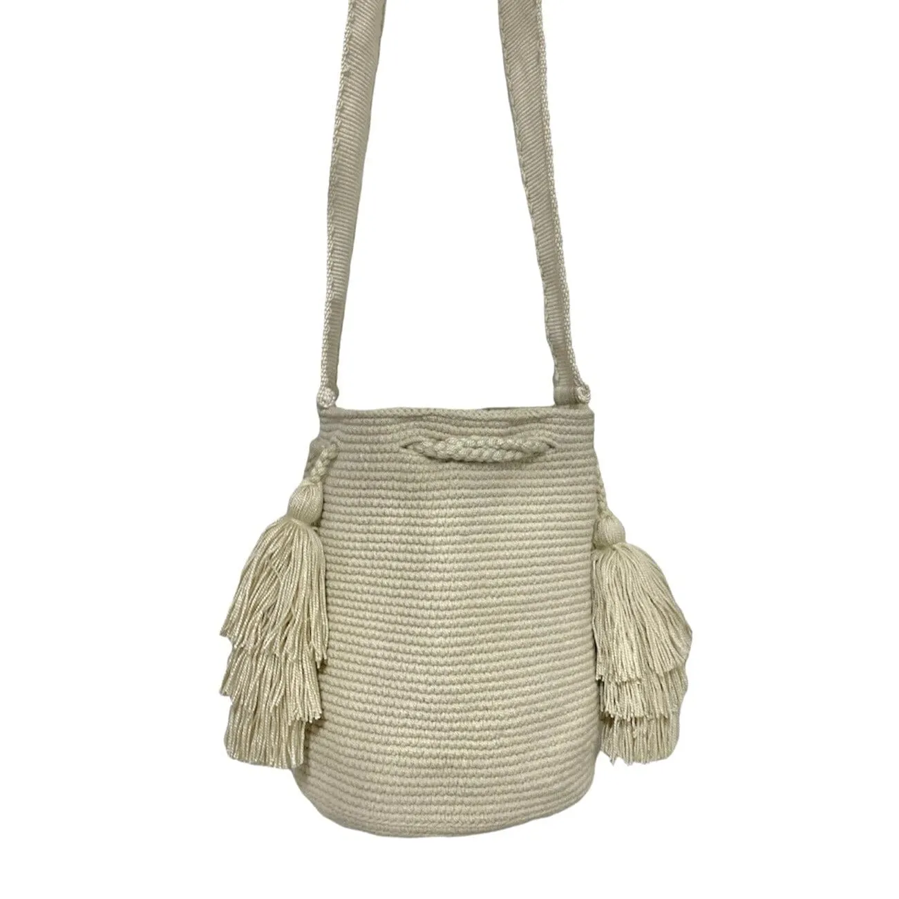 Pretty Tassel Bags | Earth Tones Crossbody Purses - M