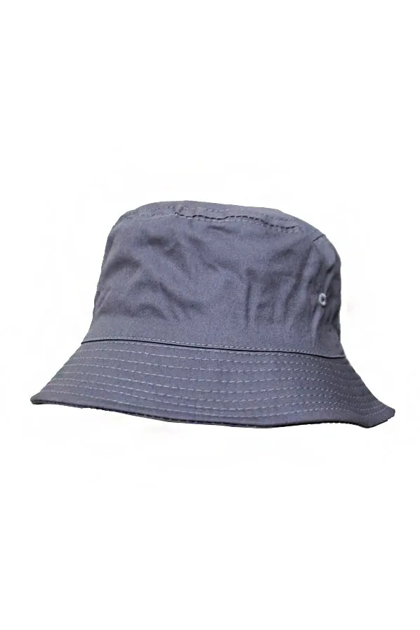 SOLID COLOR FISHERMAN'S BUCKET HAT