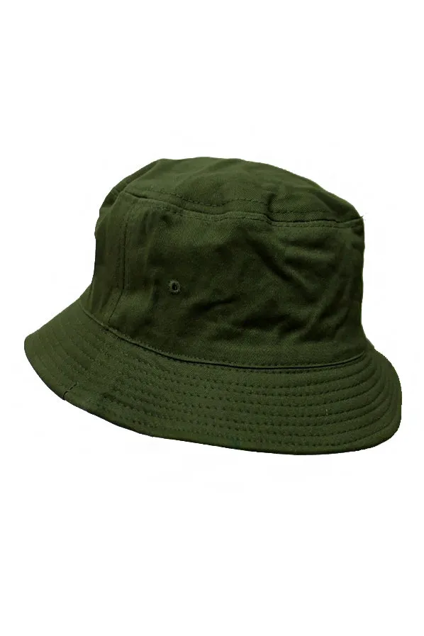 SOLID COLOR FISHERMAN'S BUCKET HAT