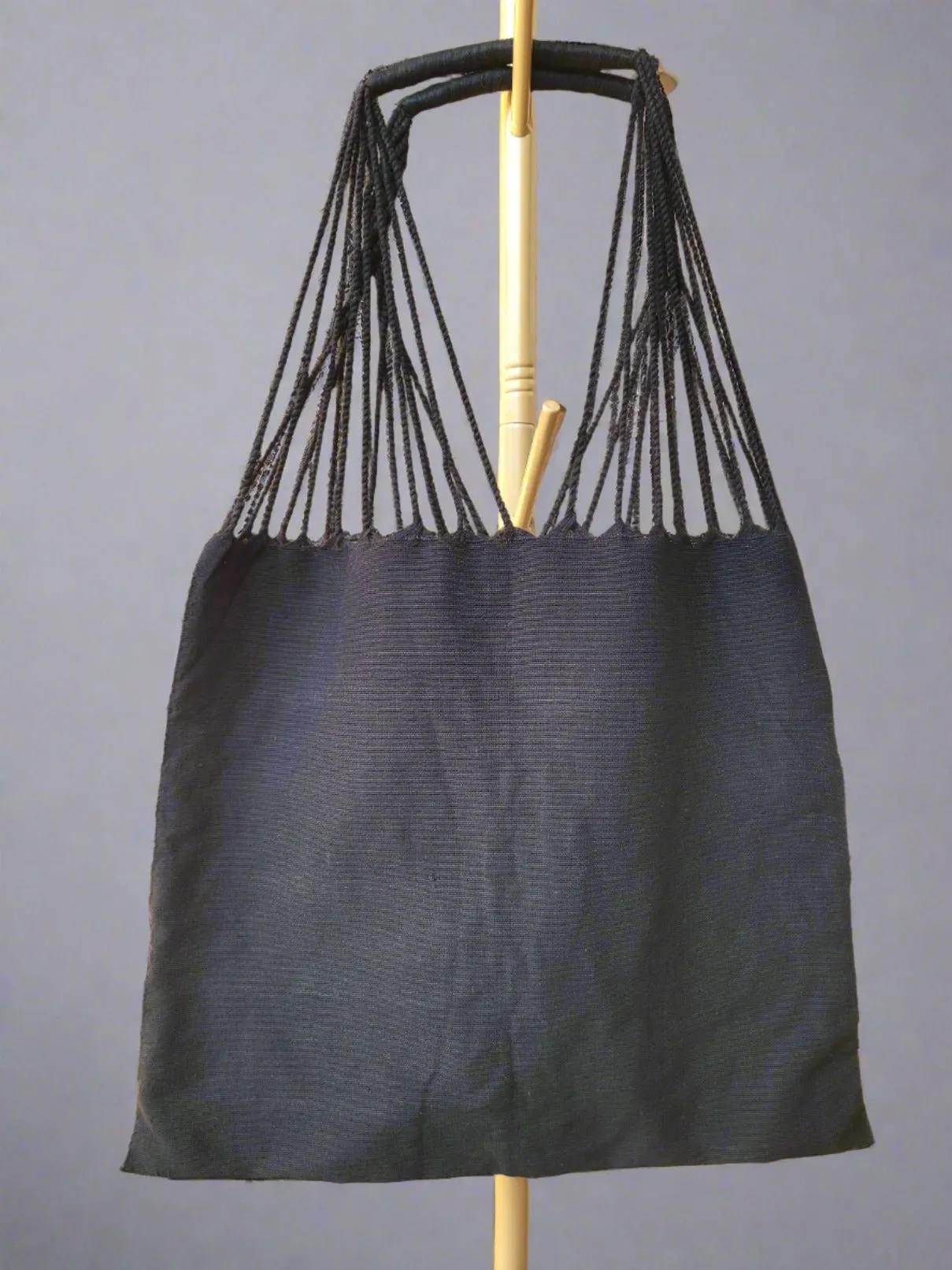 Tenango telar/embroidered tote