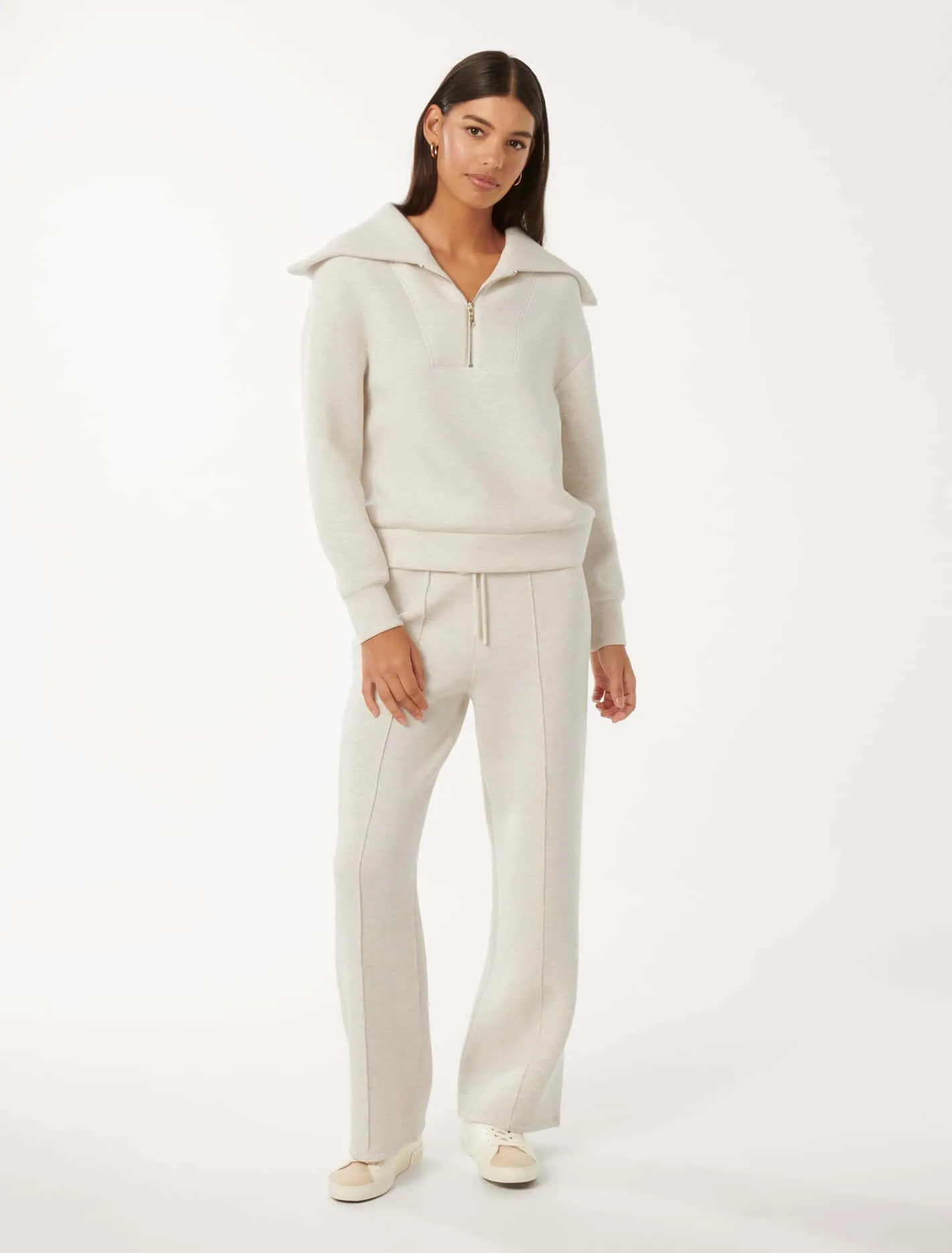 Tiana Loungewear Zip Front Sweatshirt