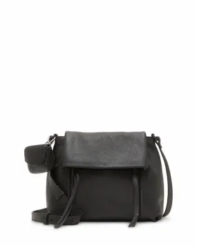 Vince Camuto Handbag MEKHI LGCROSSBDY NOIR INDIO PEBBLE