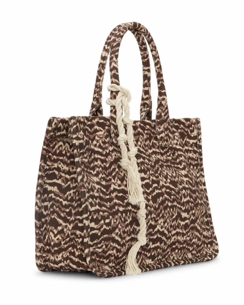 Vince Camuto Handbag ORLA TOTE ARTISANAL ANIMAL PRINT/CANVAS