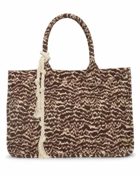 Vince Camuto Handbag ORLA TOTE ARTISANAL ANIMAL PRINT/CANVAS