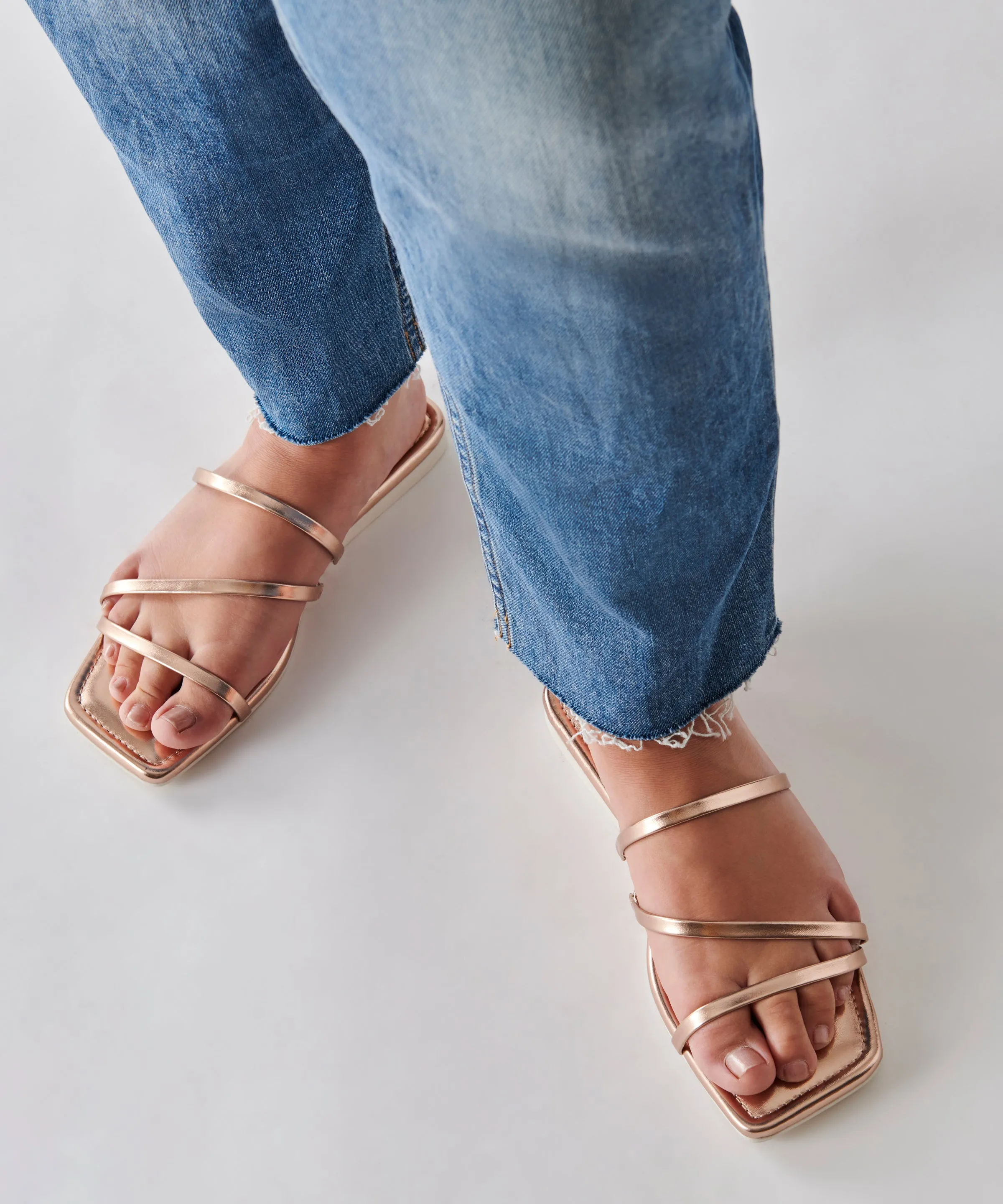 VINNY SANDALS ROSE GOLD STELLA