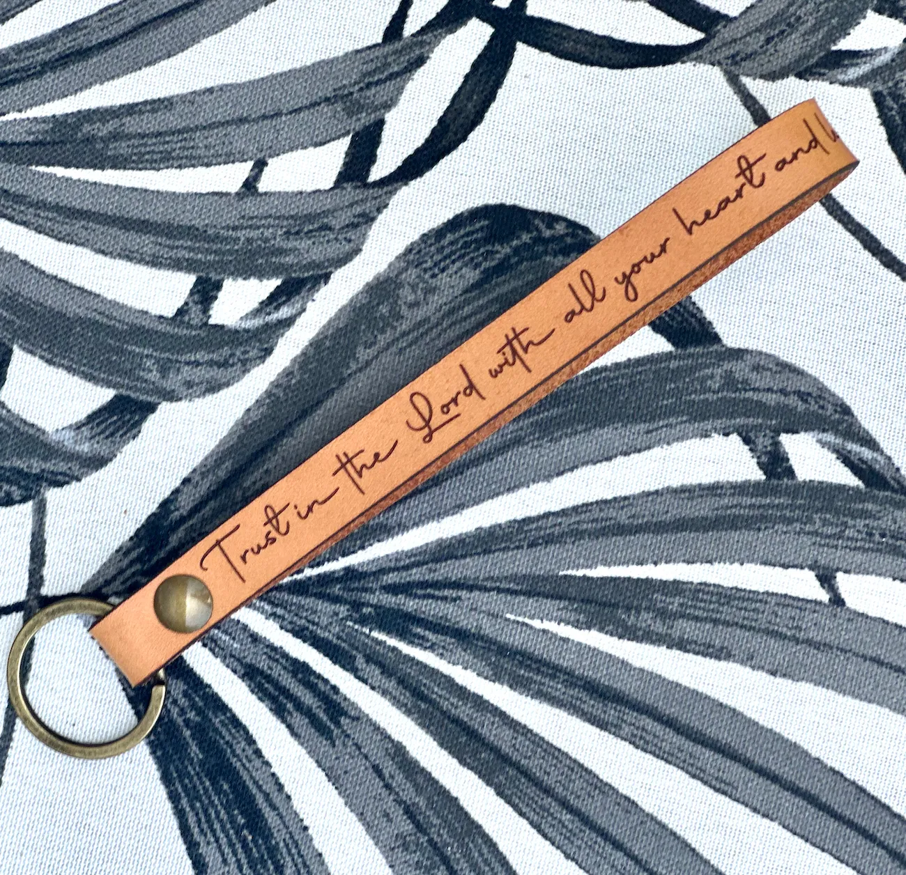 Wristlet Keychain  - Proverbs 3:5